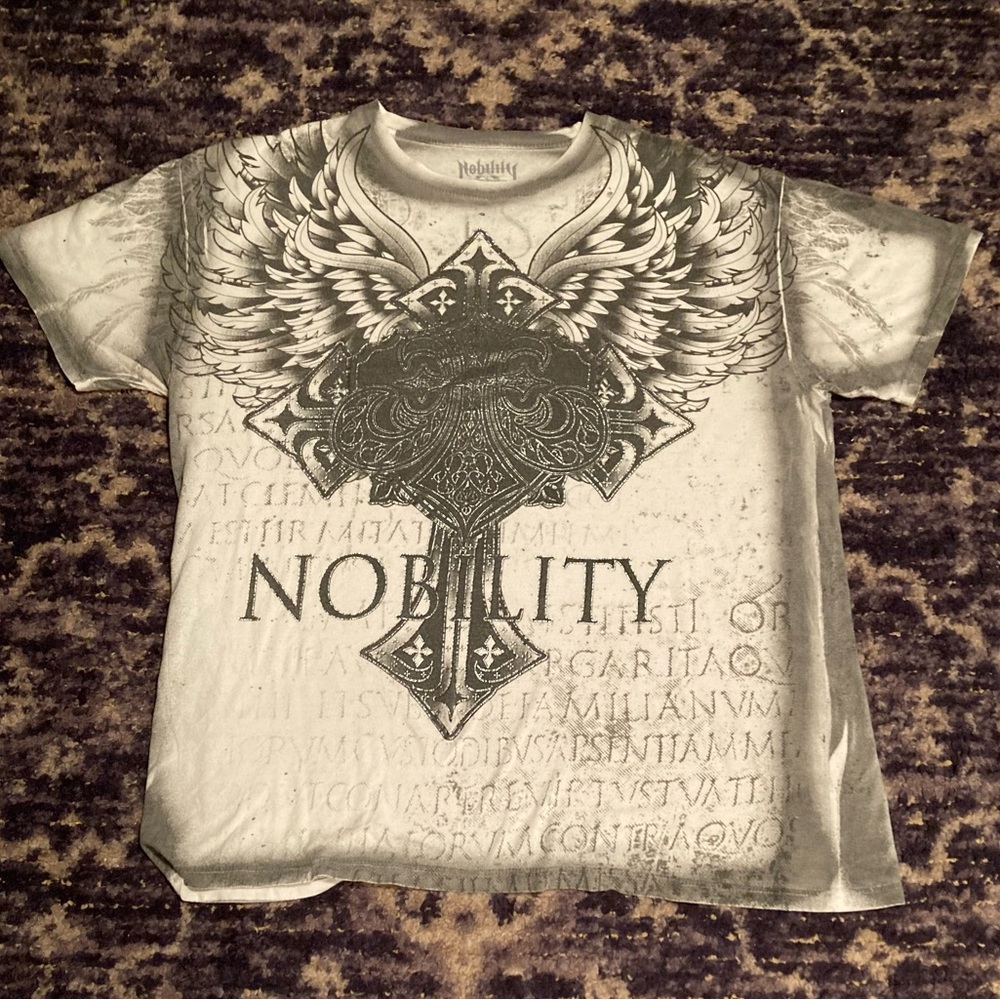 Vintage Y2K Affliction / Xavier Style
Nobility AOP Tee Shirt
